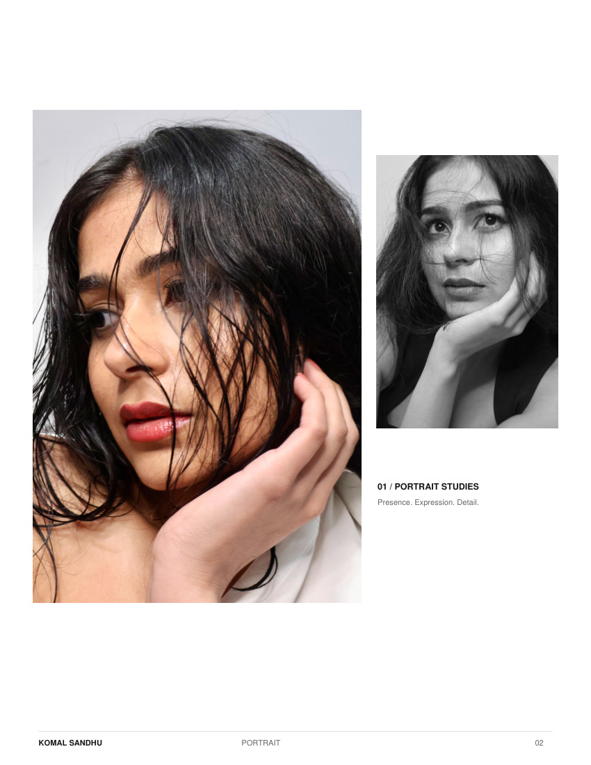Commercial and editorial portfolio, page 2 of 7