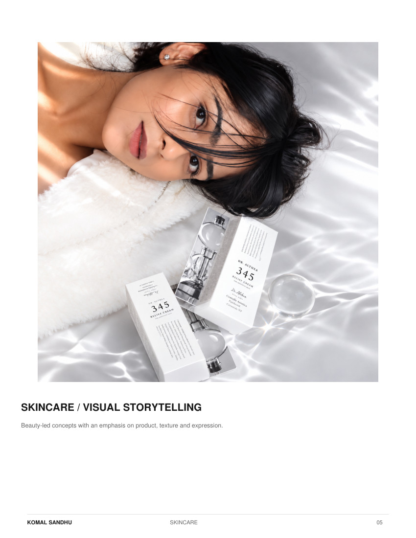 Commercial and editorial portfolio, page 5 of 7