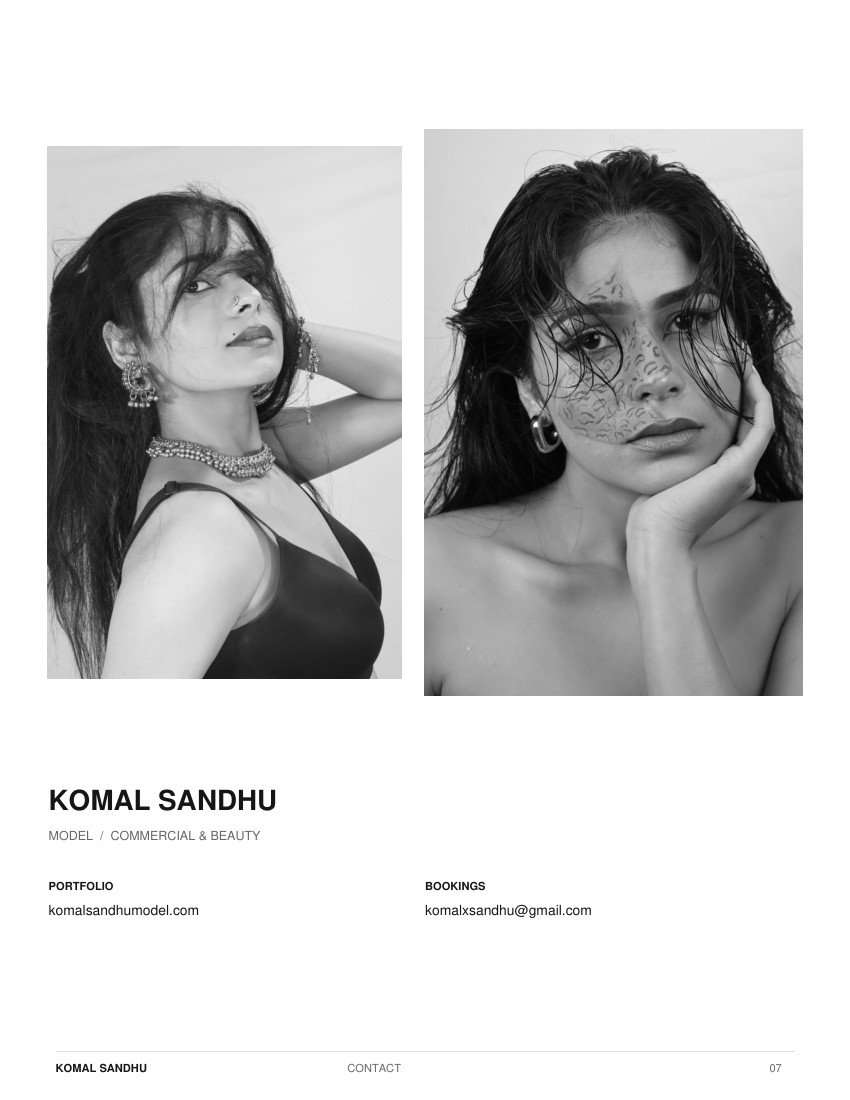 Commercial and editorial portfolio, page 7 of 7