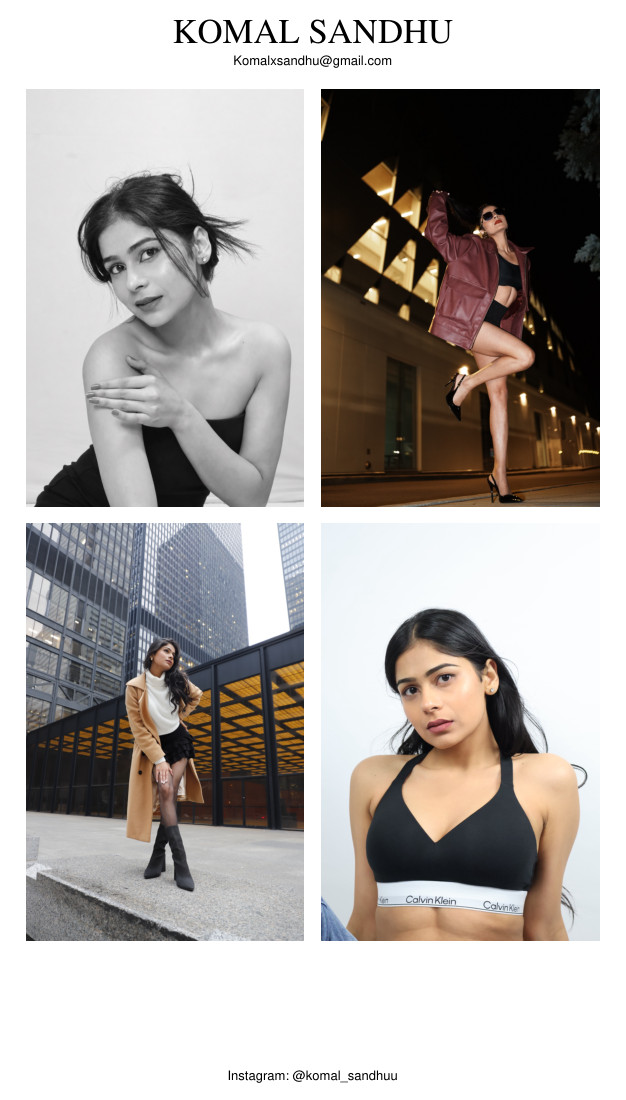 Comp card, page 2 of 2